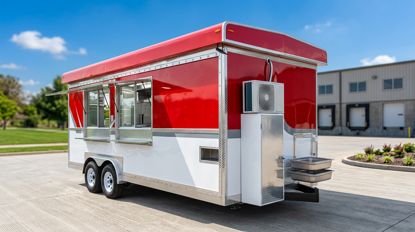 Classic Taco Trailer — TRAILEXX food trailer